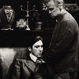 Don Vito Corleone & Michael Corleone